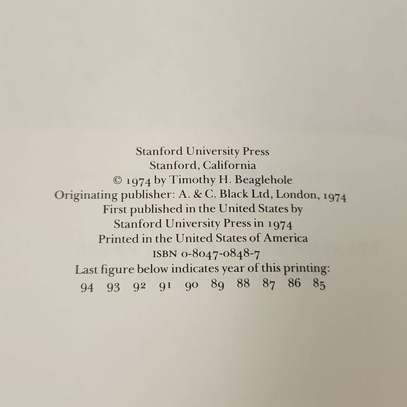 The Life of CAPTAIN JAMES COOK by J. C. Beaglehole Hardback Book 1985 - Picture 4 of 5